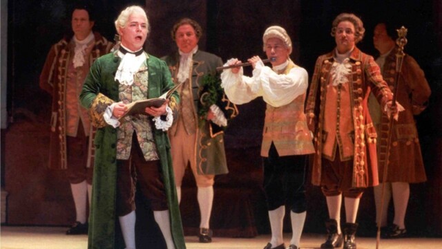 Robert Breault in Der Rosenkavalier - Opera Pacific;
Robert Breault as the Italian Tenor Der Rosenkavalier - Opera Pacific