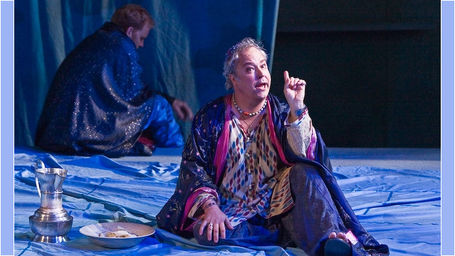 Robert Breault in Troilus and Cressida - St. Louis Opera;
Robert Breault as Pandarus Troilus and Cressida - St. Louis Opera