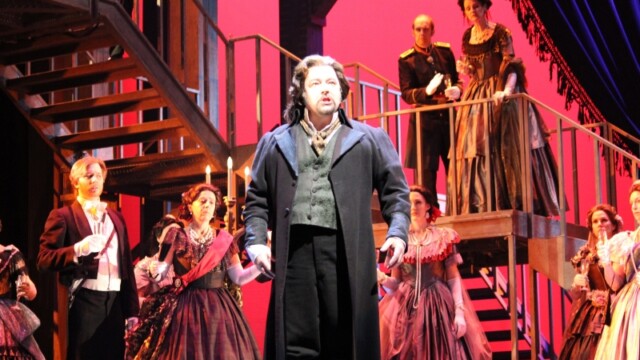 Robert Breault as Edgardo.
Photo Credit to Patsy Tomkins Robert Breault in Lucia di Lammermoor Edmonton Opera;