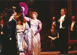 Robert Breault in La Traviata - Pensacola Opera;
Robert Breault as Alfredo and Amy Pfrimmer as Violetta La Traviata - Pensacola Opera