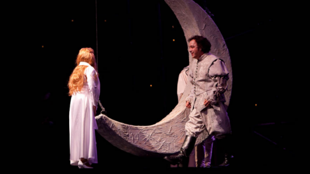 Rigoletto with Edmonton Opera;
Robert Breault as the Duke and Tracy Dahl as Gilda Rigoletto - Edmonton Opera