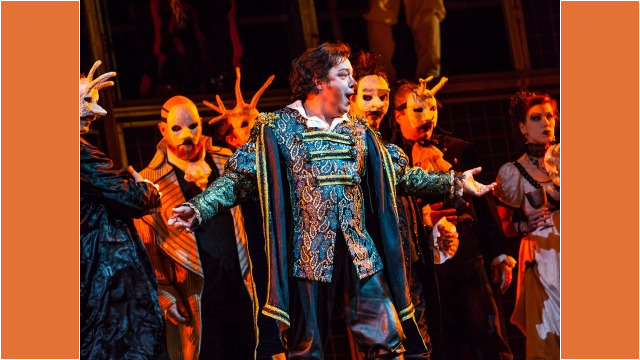 Rigoletto with Edmonton Opera;
Robert Breault as the Duke Rigoletto - Edmonton Opera