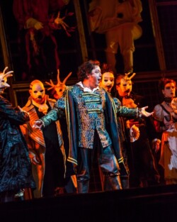 Rigoletto with Edmonton Opera;
Robert Breault as the Duke Rigoletto - Edmonton Opera